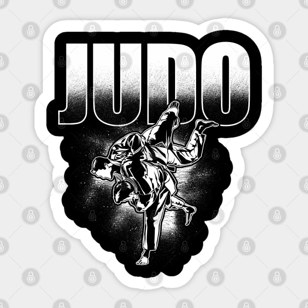 Judo - Judo Mens Sticker by Kudostees